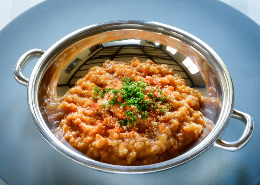 ブルターニュ風、ウニのリゾット