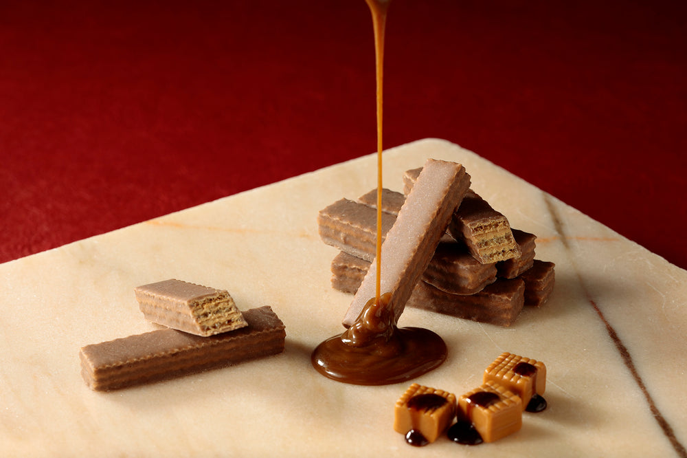 ブラックキャラメル ミルフィーユ 東京土産 TERAKOYA
東京駅一番街で人気の東京手土産スイーツ
黒みつ×キャラメル ミルフィーユ ギフト